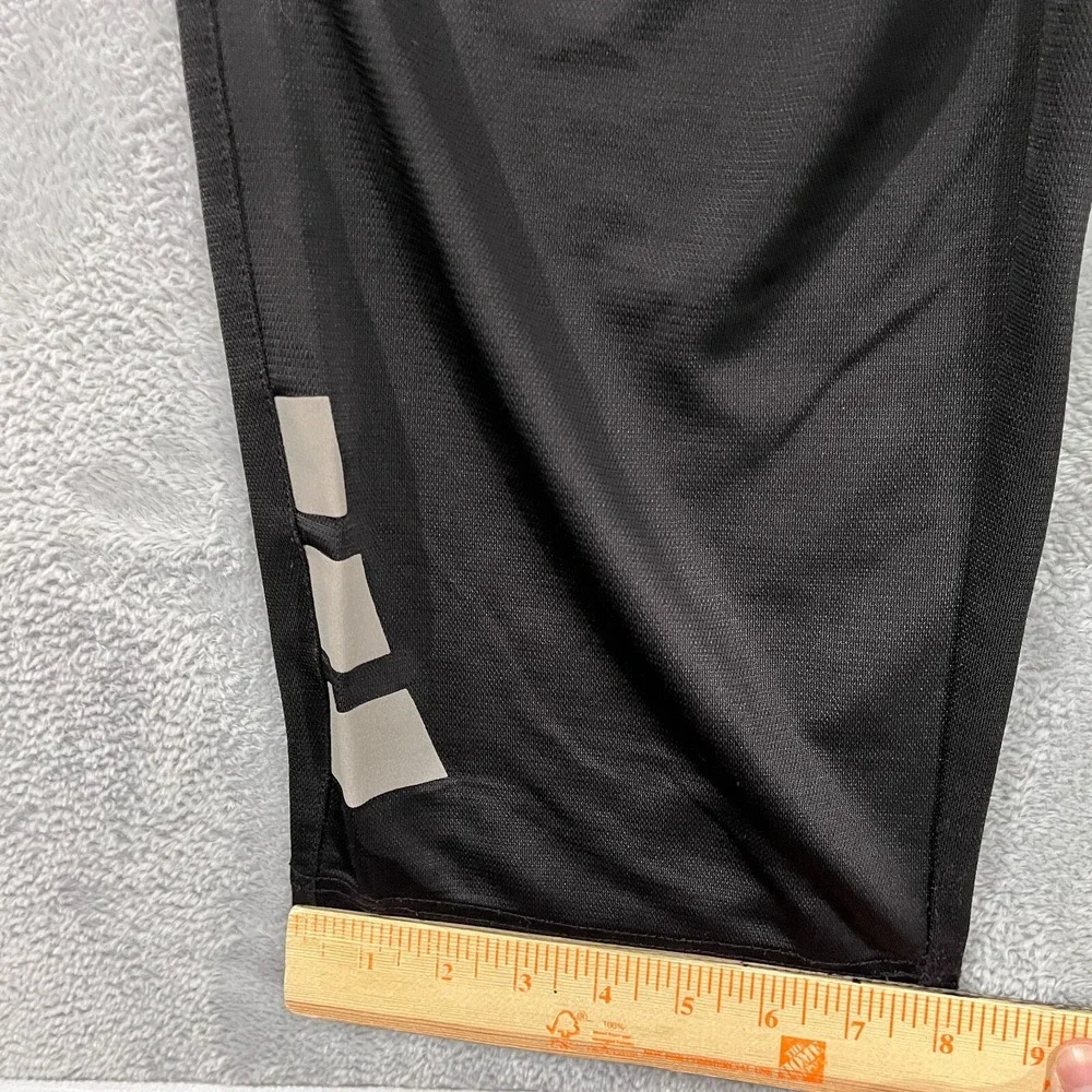 Adidas Track Pants Women's Small Black‎ Straight Leg Athleisure Workout Running
